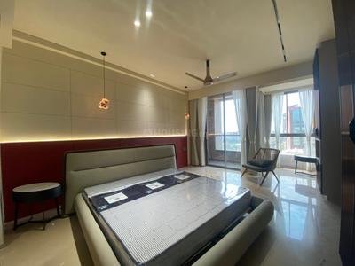 Bedroom Image of 5600 Sq.ft 4 BHK Apartment / Flat for rent in Venus Pashmina, Bodakdev Ahmedabad for Rs. 450000