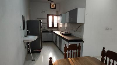 Kitchen Image of 1080 Sq.ft 2 BHK Builder Floor for rent in Bakshish Gulmohar City, Sector 115 Mohali for Rs. 18000