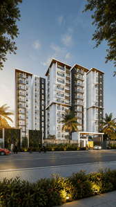 Image of 1440 Sq.ft 3 BHK Apartment / Flat for sale in Platinum Landmark, Anjanapura Township, Bengaluru for Rs. 15120000