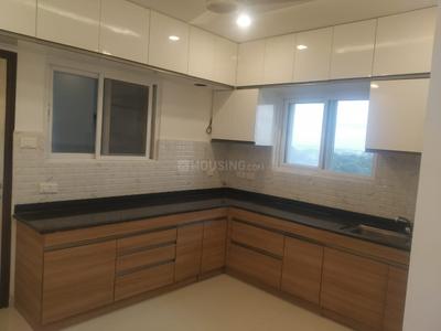 Kitchen Image of 2850 Sq.ft 3 BHK Apartment / Flat for rent in Kokapet Hyderabad for Rs. 55000