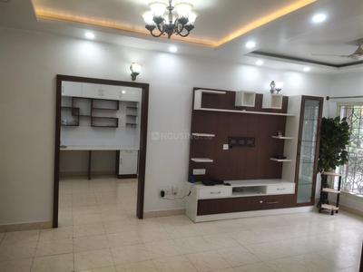 Hall Image of 1320 Sq.ft 3.5 BHK Apartment / Flat for rent in Nandi Deepa, Hulimavu Bengaluru for Rs. 42000