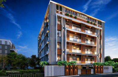 Image of 1588 Sq.ft 3 BHK Apartment / Flat for sale in BJB Nagar, Bhubaneswar for Rs. 16000000