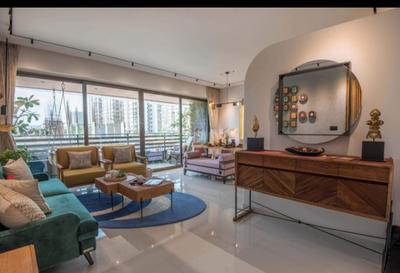 Hall Image of 1800 Sq.ft 3 BHK Apartment / Flat for rent in Shiv Shubham Pearl, Palanpur Surat for Rs. 40000