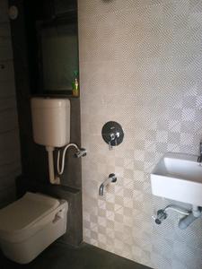 Common Bathroom Image of 638 Sq.ft 1 BHK Apartment / Flat for sale in Balaji Krishna, Dombivli East Thane for Rs. 4100000