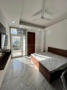 Bedroom Image of 1500 Sq.ft 1 BHK Builder Floor for rent in Sector 30 Gurgaon for Rs. 30000