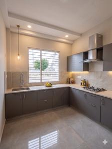 Kitchen Image of 1960 Sq.ft 3 BHK Duplex for sale in Omni Krishna Grand, Tehra Agra for Rs. 6000000