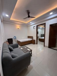 Hall Image of 900 Sq.ft 1 BHK Builder Floor for rent in DLF Independent Floors, DLF Phase 3 Gurgaon for Rs. 32000