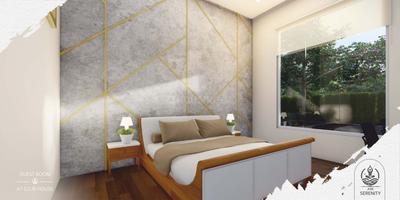 Bedroom Image of 969 Sq.ft 2 BHK Apartment / Flat for sale in Ask Serinity, Bhatagaon Raipur for Rs. 5240000
