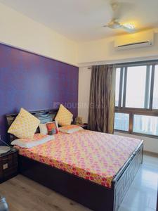 Bedroom Image of 820 Sq.ft 2.5 BHK Apartment / Flat for rent in Wadhwa Wadhwa Atmosphere, Mulund West Mumbai for Rs. 85000