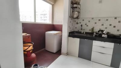 Kitchen Image of 750 Sq.ft 2 BHK Apartment / Flat for rent in Auralia Residency, Punawale Pune for Rs. 25000