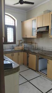 Kitchen Image of 1800 Sq.ft 3 BHK Builder Floor for rent in ATFL JVTS Gardens, Chhattarpur New Delhi for Rs. 32000