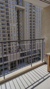 Balcony Image of 1114 Sq.ft 2 BHK Apartment / Flat for rent in Bhartiya Nikoo Homes Phase 2, Thanisandra Bengaluru for Rs. 37500