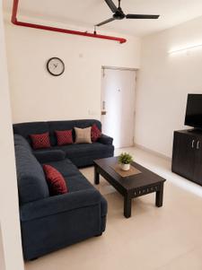 Hall Image of 1150 Sq.ft 3 BHK Apartment / Flat for rent in Siddha Eden Lakeville, Baranagar Kolkata for Rs. 30000