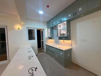 Kitchen Image of 1465 Sq.ft 3 BHK Apartment / Flat for rent in Ahad Serenity, Choodasandra Bengaluru for Rs. 55000