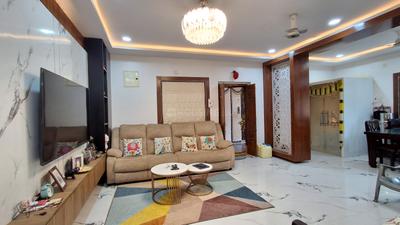 Hall Image of 1500 Sq.ft 3 BHK Apartment / Flat for sale in Kapra Secunderabad for Rs. 8300000