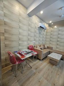 Bedroom Image of 1200 Sq.ft 1 BHK Builder Floor for rent in DLF Phase 2 Gurgaon for Rs. 43000
