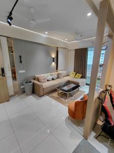 Hall Image of 855 Sq.ft 3 BHK Apartment / Flat for rent in A Shridhar Kaveri Pratham, Shilaj Ahmedabad for Rs. 32000