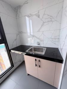 Kitchen Image of 1250 Sq.ft 3 BHK Apartment / Flat for rent in Brigade Cornerstone Utopia, Varthur Bengaluru for Rs. 65000