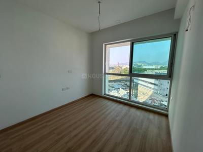 Bedroom Image of 715 Sq.ft 1 BHK Apartment / Flat for sale in Aurum Q Residences, Ghansoli Navi Mumbai for Rs. 13000000
