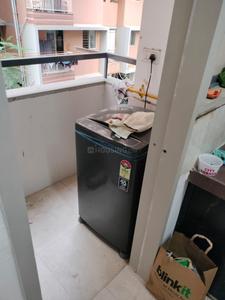 Balcony Image of 1280 Sq.ft 2 BHK Apartment / Flat for rent in Gajanan Aatrey Ivaan 4, Nana Chiloda Ahmedabad for Rs. 20000