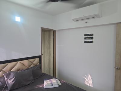 Bedroom Image of 700 Sq.ft 1 BHK Apartment / Flat for rent in Lodha Upper Thane Sereno, Bhiwandi Thane for Rs. 18499