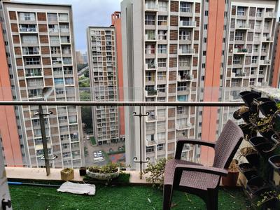 Balcony Image of 1000 Sq.ft 2 BHK Apartment / Flat for sale in Ace Ayodhya, Thergaon Pune for Rs. 8000000