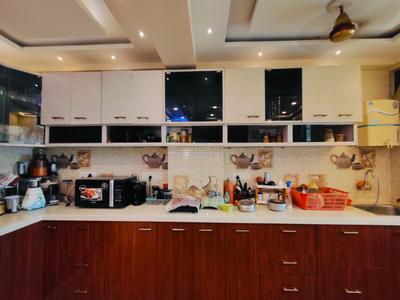 Kitchen Image of 1400 Sq.ft 3 BHK Apartment / Flat for sale in Rajwada Heights, Narendrapur Kolkata for Rs. 8000000