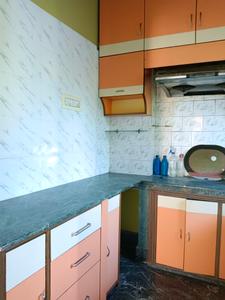 Kitchen Image of 730 Sq.ft 2 BHK Apartment / Flat for rent in Naktala Kolkata for Rs. 18000