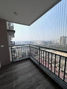 Balcony Image of 2020 Sq.ft 3 BHK Apartment / Flat for rent in Rajapushpa Provincia, Narsingi Hyderabad for Rs. 74000