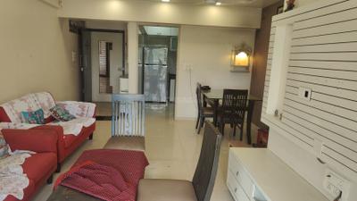 Living Room Image of 1000 Sq.ft 2 BHK Apartment / Flat for sale in Rosa Bella, Hiranandani Estate Thane for Rs. 13500000