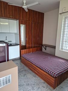 Bedroom Image of 250 Sq.ft 1 RK Builder Floor for rent in Indira Nagar Bengaluru for Rs. 20000