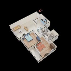 Image of 985 Sq.ft 2 BHK Apartment / Flat for sale in VCC Viara, Punawale, Pune for Rs. 4900000