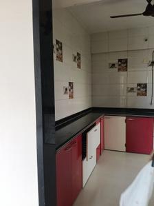 Kitchen Image of 1500 Sq.ft 3 BHK Apartment / Flat for rent in Ambika Heritage, Kharghar Navi Mumbai for Rs. 55000
