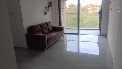 Living Room Image of 1000 Sq.ft 2 BHK Apartment / Flat for rent in Oxy Beaumonde, Viman Nagar Pune for Rs. 55000