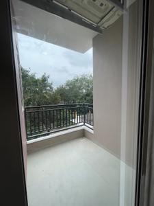 Balcony Image of 1000 Sq.ft 1 BHK Apartment / Flat for rent in Mahalakshmi Nagar Indore for Rs. 18000