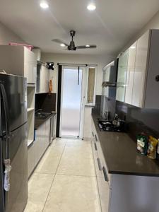 Kitchen Image of 1850 Sq.ft 3 BHK Builder Floor for rent in AN Sivanta Greens Phase 3, Sector 85 Mohali for Rs. 55000