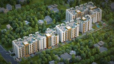 Image of 1380 Sq.ft 3 BHK Apartment / Flat for sale in Prakash Nagar, Siliguri for Rs. 6072000