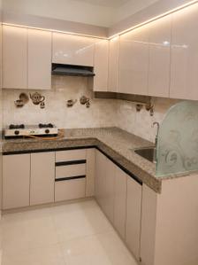Kitchen Image of 810 Sq.ft 3 BHK Apartment / Flat for sale in Lord Krishna Apartment, Uttam Nagar New Delhi for Rs. 4000000