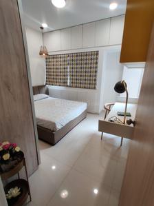Bedroom Image of 999 Sq.ft 2 BHK Apartment / Flat for sale in Kumar Pebble Park, Hadapsar Pune for Rs. 6500000