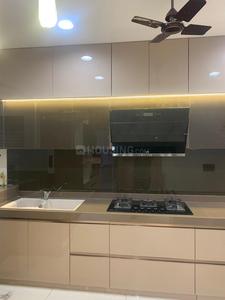 Kitchen Image of 1945 Sq.ft 3 BHK Apartment / Flat for sale in Orchid Exotica, Makarba Ahmedabad for Rs. 17500000