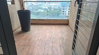 Balcony Image of 1002 Sq.ft 2 BHK Apartment / Flat for rent in Ahura Ecopolitan, Tathawade Pune for Rs. 24000