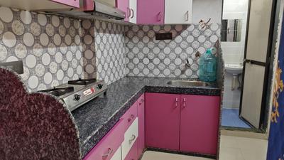 Kitchen Image of 489 Sq.ft 1 BHK Apartment / Flat for rent in ISA Royal Palace, Parel Mumbai for Rs. 55000