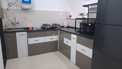 Kitchen Image of 1002 Sq.ft 2 BHK Apartment / Flat for rent in Silveroak Saisha, Punawale Pune for Rs. 28000