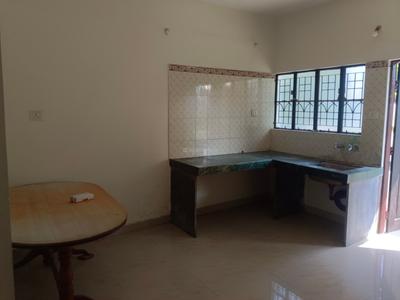 Kitchen Image of 700 Sq.ft 1 BHK Builder Floor for rent in Besa Pipla Nagpur for Rs. 12000