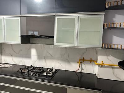 Kitchen Image of 1350 Sq.ft 3 BHK Apartment / Flat for sale in Adani The Meadows, Shantigram Ahmedabad for Rs. 10000000