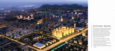 Image of 1030 Sq.ft 2 BHK Apartment / Flat for sale in Cosmos Ashoka Apartment, Milakpur Goojar, Bhiwadi for Rs. 4000000