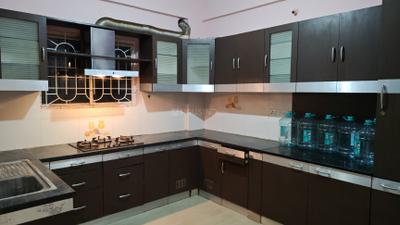 Kitchen Image of 1470 Sq.ft 3 BHK Apartment / Flat for rent in VM Serenity, Horamavu Bengaluru for Rs. 34000