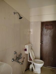 Common Bathroom Image of 750 Sq.ft 1 BHK Apartment / Flat for rent in Puraniks Tokyo Bay, Kasarvadavali Thane for Rs. 18500