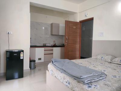 Bedroom Image of 300 Sq.ft 1 RK Apartment / Flat for rent in Om Sai, Marathahalli Bengaluru for Rs. 20000