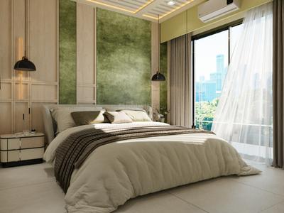 Bedroom Image of 1200 Sq.ft 3 BHK Apartment / Flat for sale in DNG Noble Sky, New Gotri Vadodara for Rs. 6500000